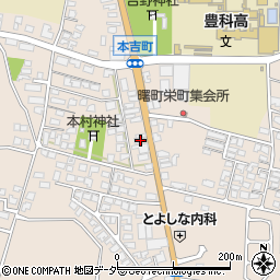 長野県安曇野市豊科本村2293周辺の地図