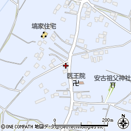 茨城県笠間市安居2040周辺の地図