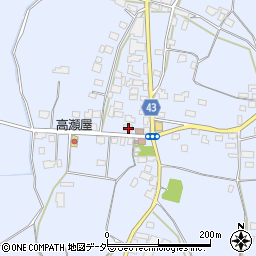 茨城県笠間市安居1465周辺の地図