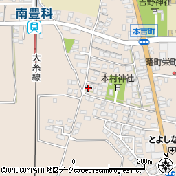 長野県安曇野市豊科2253周辺の地図