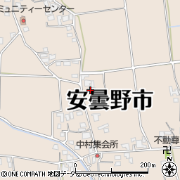 長野県安曇野市豊科3402-2周辺の地図