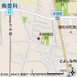 長野県安曇野市豊科2254周辺の地図