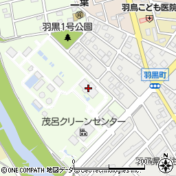 伊勢崎浄化センター周辺の地図