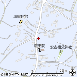 茨城県笠間市安居1759周辺の地図