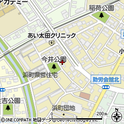 群馬県太田市浜町63-18周辺の地図