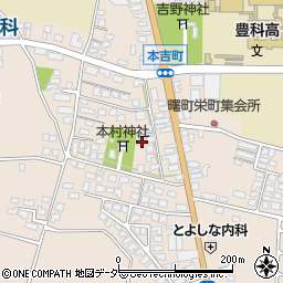長野県安曇野市豊科本村2271周辺の地図