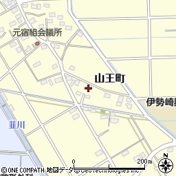 群馬県伊勢崎市山王町823周辺の地図