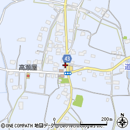 茨城県笠間市安居1466周辺の地図