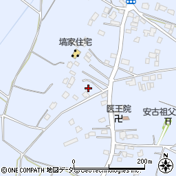 茨城県笠間市安居2018周辺の地図