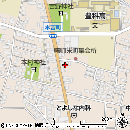 長野県安曇野市豊科2564周辺の地図