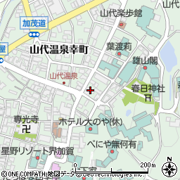 金沢信用金庫山代中央支店周辺の地図
