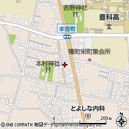 長野県安曇野市豊科本村2294周辺の地図