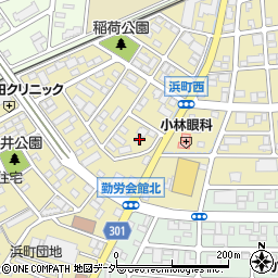 群馬県太田市浜町51-19周辺の地図