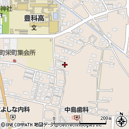 長野県安曇野市豊科2533周辺の地図