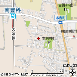 長野県安曇野市豊科本村2252周辺の地図