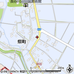 栃木県足利市県町1523周辺の地図