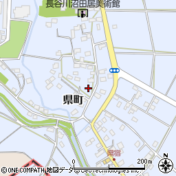栃木県足利市県町1517周辺の地図