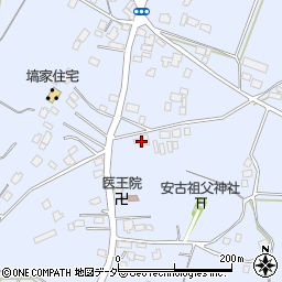 茨城県笠間市安居1754周辺の地図