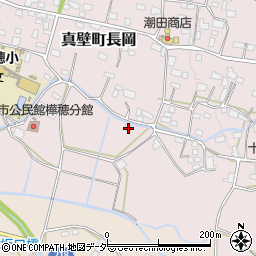 茨城県桜川市真壁町長岡650-1周辺の地図