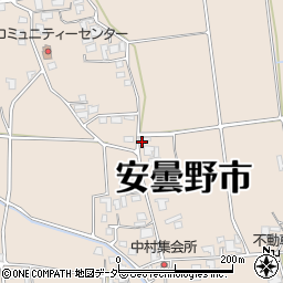 長野県安曇野市豊科3400周辺の地図