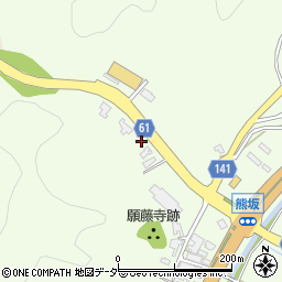 石川県加賀市熊坂町ヤ周辺の地図