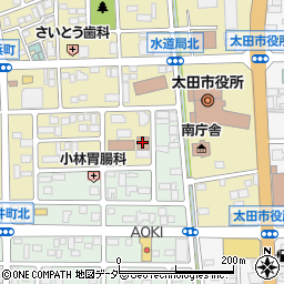 前橋地方検察庁太田支部周辺の地図