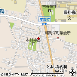 長野県安曇野市豊科本村2270周辺の地図