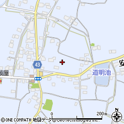 茨城県笠間市安居1292周辺の地図