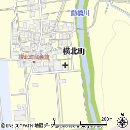 石川県加賀市横北町ロ周辺の地図
