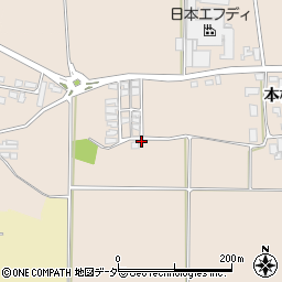 長野県安曇野市豊科本村1975周辺の地図