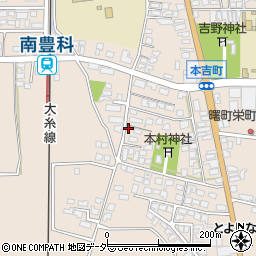 長野県安曇野市豊科本村2251周辺の地図