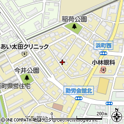 群馬県太田市浜町53-3周辺の地図