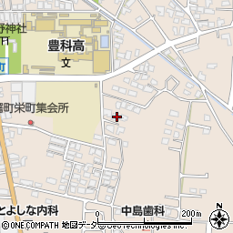 長野県安曇野市豊科2534周辺の地図
