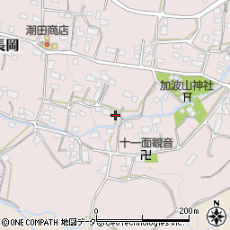 茨城県桜川市真壁町長岡718-2周辺の地図