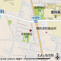 長野県安曇野市豊科本村2269周辺の地図