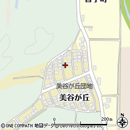 石川県加賀市美谷が丘153周辺の地図