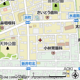 群馬県太田市浜町18-5周辺の地図