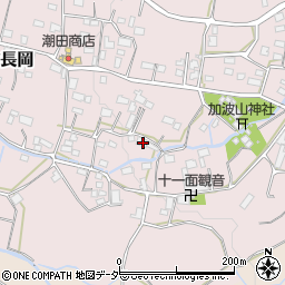 茨城県桜川市真壁町長岡718-1周辺の地図