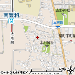 長野県安曇野市豊科本村2250周辺の地図