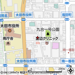 鬼りゅう 太田南口店周辺の地図