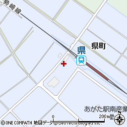 栃木県足利市県町205周辺の地図