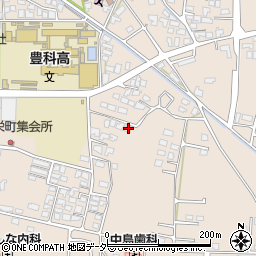 長野県安曇野市豊科2488周辺の地図