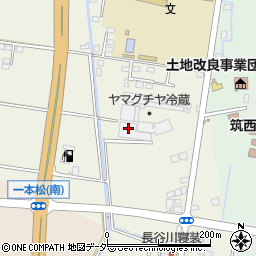 茨城県筑西市一本松1407周辺の地図