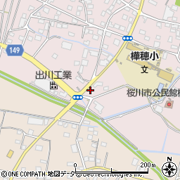 茨城県桜川市真壁町長岡368-3周辺の地図