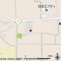 市営本村団地周辺の地図