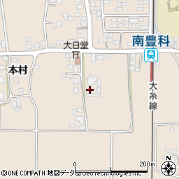 長野県安曇野市豊科1889周辺の地図
