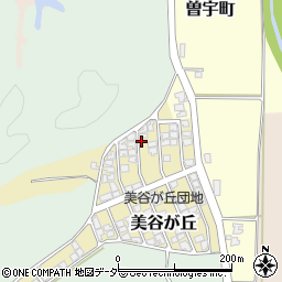 石川県加賀市美谷が丘155周辺の地図
