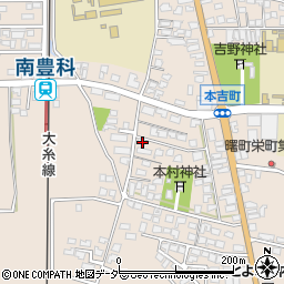 長野県安曇野市豊科2249周辺の地図