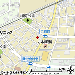 群馬県太田市浜町50周辺の地図