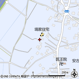 茨城県笠間市安居2016周辺の地図